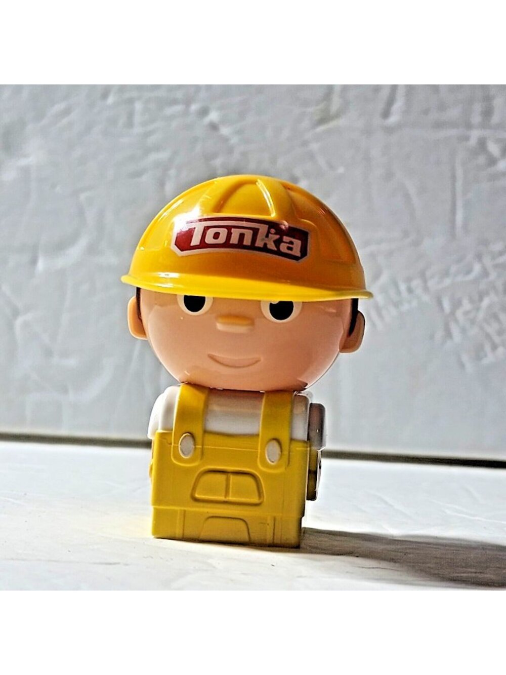 Mega Bloks Tonka Construction Worker Yellow Replacement 2.5" Figure 2017 Hasbro